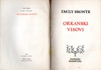 Bronte, Emily - Orkanski visovi