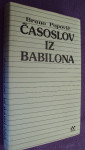 Časoslov iz Babilona - Bruno Popović