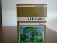 GIACOMO LEOPARDI, OPERE