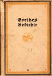 Heinemann, Karl (uvod i napomene) - Goethes Gedichte
