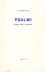 Celestin Tomić Psalmi : kratak uvod i komentar