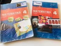 MATEMATIKA 3 udžbenik i zbirka za 1.polugodište i Matematika 4 1. i 2.