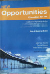 New Opportunities Pre-Intermediate/udžbenik