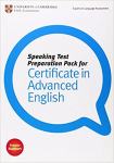 Speaking Test Preparation Pack for CAE Paperback with DVD