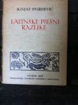 Ignjat Đurđević, Latinske pjesni razlike, 1956.