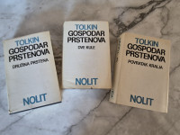 J. R. R. Tolkien – Gospodar prstenova (komplet 3 knjige, NOLIT 1981.)