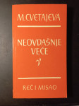 M. Cvetajeva - Neovdašnje veče, NOVA, lijep poklon!