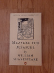 Measure For Measure, William Shakespeare, Penguin Books