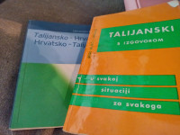 2 knjige priručnici za talijanski jezik
