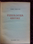Albert Thibaudet, Fiziologija kritike, 1944.