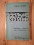 C. A. M. Noble: Sprachskepsis – Uber Dichtung der Moderne