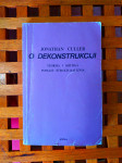 O dekonstrukciji Culler Jonathan GLOBUS ZAGREB 1991