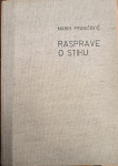 : Marin Franičević: Rasprave o stihu