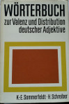 Wörterbuch zur Valenz und Distribution deutscher Adjektive