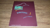 Writing 1, Andrew Littlejohn, Cambridge university press - 1991. god.