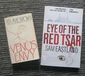 2 Knjige "Venus Envy"- R.M.Brown & "Eye of the Red Tsar"- S.Eastland