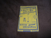 David Grossman - A HORSE WALKS INTO A BAR
