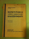 F. Poljanec, Repetitorij istorije jugoslovenske književnosti, 1938.