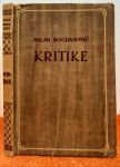 Kritike - Milan Bogdanović