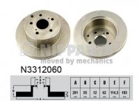 DISK PLOČA RAV 4 [2012-] KOČIONI DISKOVI ZADNJI **NOVO**