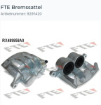 Kočiona čeljust FTE