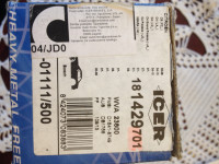 Kočione pločice prednje, Citroen C4 picasso