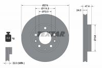 Kočioni disk Mazda 323 F, S, 626 V,  Premacy (CP) 01.99 - 03.05