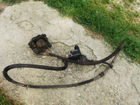 Komplet kočioni pumpica, lajtun i kliješta sa pločicama