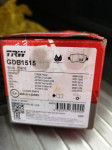 Nove stražnje disk pločice TRW, Opel Astra