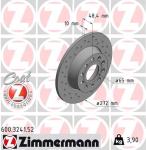 Zimmermann Sport Z 600.3241.52 stražnji kočioni diskovi