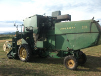 Kombajn John derre 330 - mogućnost zamjene za manji kombajn