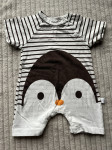 Prugasti kombinezon pingvin 3 mjeseca
