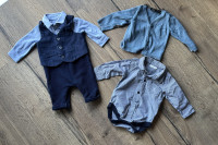 LOT kombinezon, vestica i bodi sa kragnom - 62/68