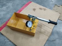 Pumpa za testiranje cjevovoda