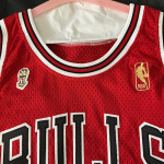 Jordan 1996-97 Chicago Bulls 50 Anniversary Nike Pro Cut Game Jersy