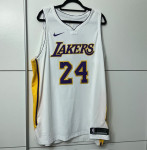 Kobe Bryant Los Angeles Lakers White Nike Jersey Authentic Vaporknit