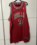 NWOT VINTAGE ADIDAS NBA BULLS BEN WALLACE RED PRO CUT JERSEY