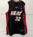 SHAQUILLE O'NEAL SHAQ MIAMI HEAT REEBOK AUTHENTIC JERSEY BLACK
