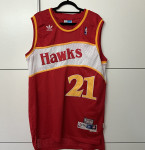 VTG Dominique Wilkins Atlanta Hawks Adidas Hardwood Classics Jersey