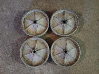 Metalni kotači za kosilicu- 4 komada