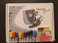 Tritor speed profesionalna električna turpija/freza + nastavci