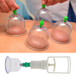 Ventuze Cupping set s pumpom 12 plastičnih čašica Priboz za masažu