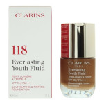 Clarins Everlasting Youth Radiant Tekući puder 118 Sienna SPF 15 30 ml