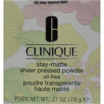 Clinique Stay Matte Sheer Pressed Powder puder za lice - 02 Stay