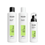 Nioxin Sistema 2 - Kit - tretman za prirodnu kosu sa opadanjem 3u