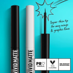 Nyx Vivid Matte Liquid Liner Black 2ml