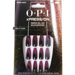 Opi Xpress-On Uñas Artificiales Nail Art Swipe Night 30 U