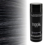Toppik Hair Building Fibres Powder za gušću kosu, 55g, crna