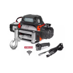 Električno vitlo | vučna sila 5443 kg | 12 V | 4,95 kW | čelična sajla