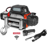Električno vitlo | vučna sila 5443 kg | 24 V | 4,95 kW | čelična sajla